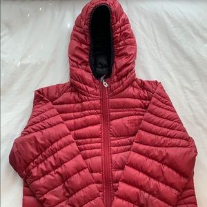 Mountain Hardwear Red Puff Jacket